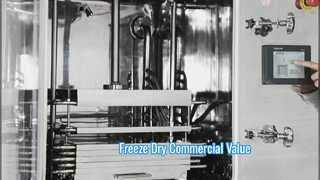 Pengering Beku Industri Rak Maks 100KG