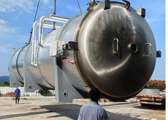 1000Kg Mesin Pengering beku vakum besar untuk liofilization
