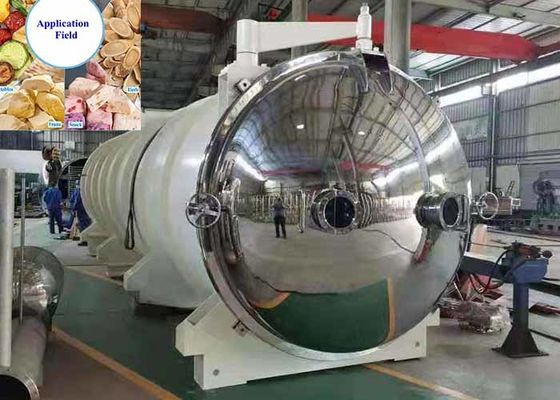 1000Kg Makanan Buah Vacuum Freeze Drying Machine Dalam 133pa