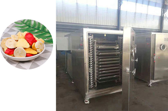 304 SUS Industrial Freeze Dryer Dengan Sistem Pendingin Bitzer