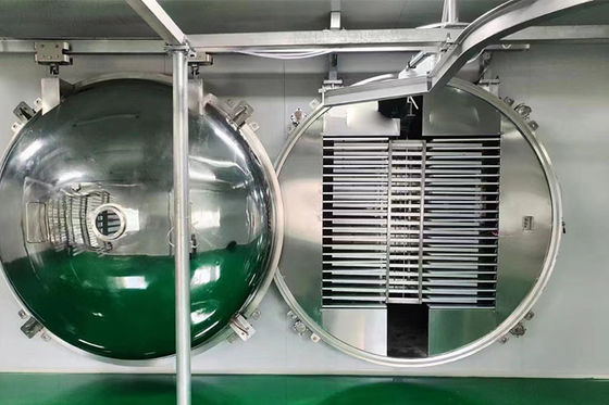 Mesin pendingin beku komersial 100kg/batch pendingin udara