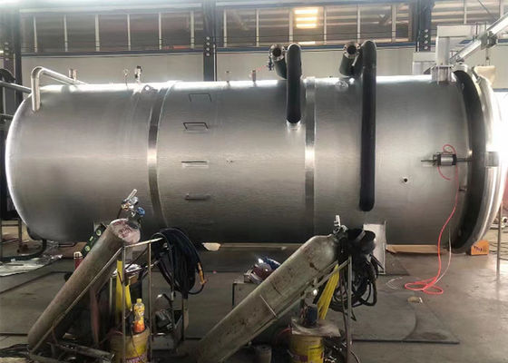 Low Noise Level Industrial Freeze Dryer 300 Kg/Batch Pemanasan Listrik