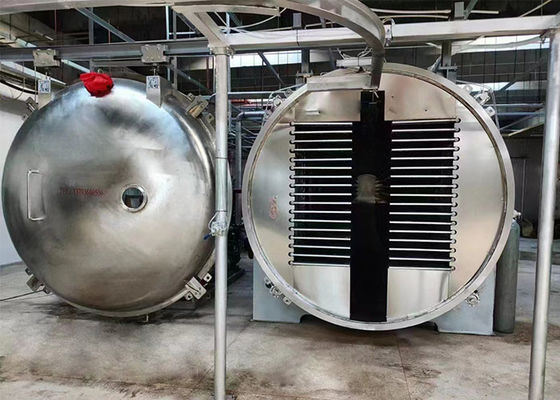 200kg/Batch Kapasitas Mesin Freeze Dryer Industri Vacuum Food