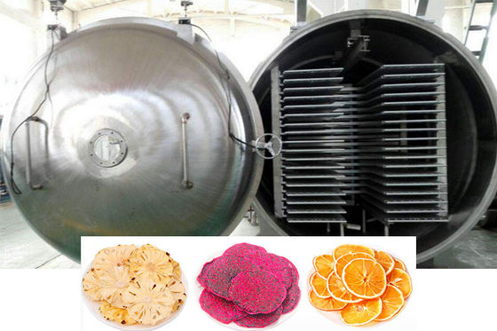100-200kg Lyophilizer Freeze Dryer PLC Control Pemanasan Listrik