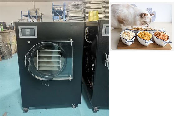 6 Lapisan Mini Freeze Dryer Food Vacuum Dryer Untuk Susu Buah