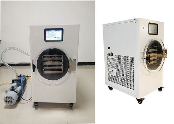 Kompak Listrik Rumah Ukuran Mini Freeze Dryer Dengan awet 304 SUS