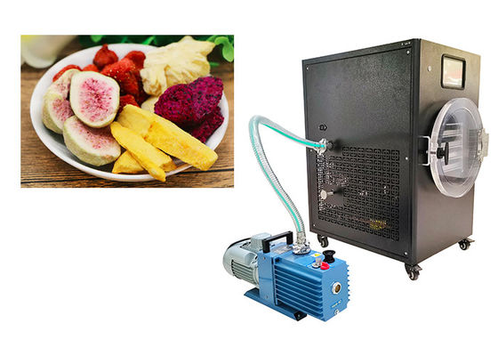 4-6kg/Batch Kapasitas Makanan Tetap segar Freeze Dryer Otomatis