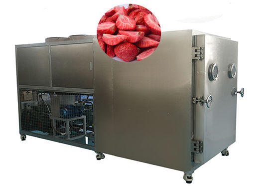 Air pendingin 200kg Kapasitas Industrial Freeze Dryer Mesin