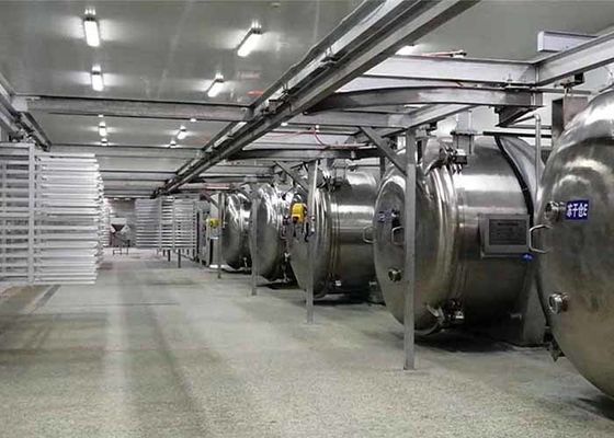 Refcom Pendinginan Lyophilizer Freeze Dryer 100Kg