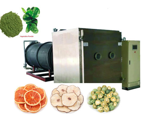 300Kg Besar Makanan Sayuran Freeze Dryer Remote Control
