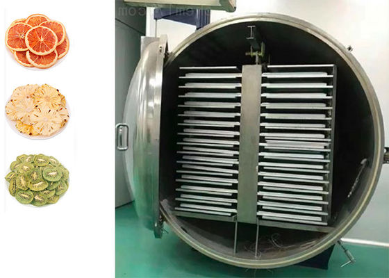 Mesin pengeringan beku vakum pemanas makanan listrik -40C-80C