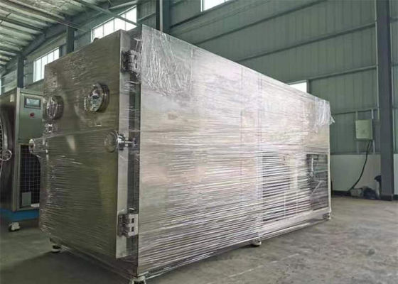 Komersial Makanan Vacuum Freeze Dryer Lyophilizer Tempe Control