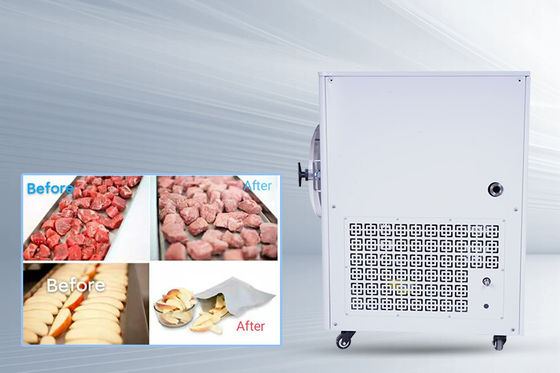 -50C- 50C Tempe Mini Freeze Dryer 10kg / Batch Dingin Udara