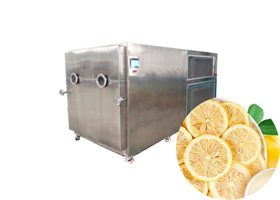 200KG Freeze Dry Fruit Machine layar sentuh dan pendingin udara