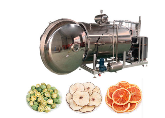 Industri Freeze Dry Fruit Machine 200Kg Makanan Vacuum Freeze Drying Machine