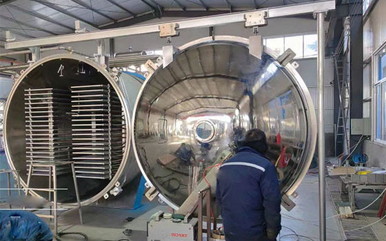Makanan Custom Vacuum Freeze Dryer Lyophilizer Komersial Besar