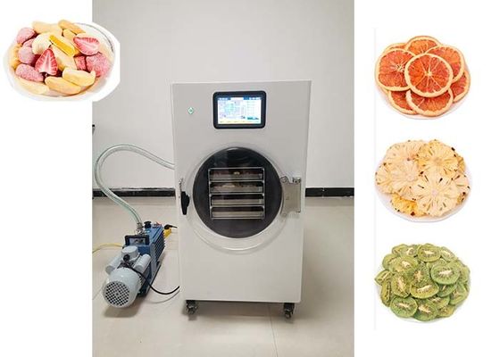 Stainless Steel Mini Freeze Dryer Untuk Pengeringan Berukuran Menengah