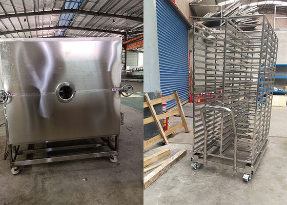 Mesin pengering beku vakum makanan 10KW/H dengan daya instalasi 45KW