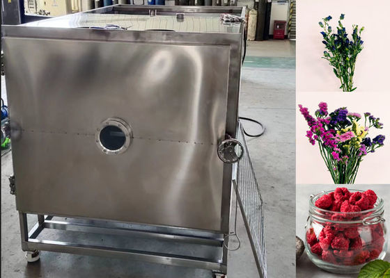 100Kg 200Kg susu makanan hewan peliharaan vacuum freeze dryer peralatan mesin mesin
