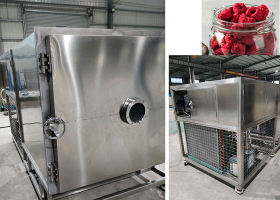 Air Dingin Freeze Dry Fruit Machine Peralatan  100kg / batch