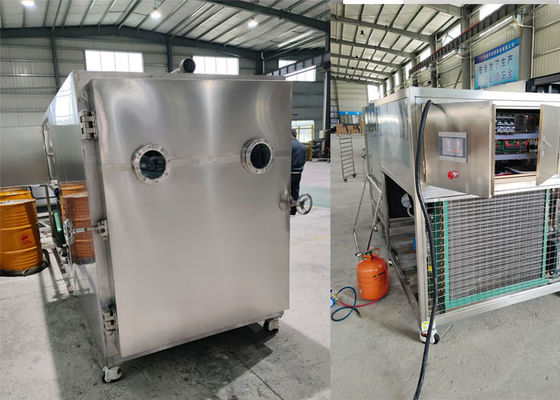 50kg Kapasitas Makanan Lyophilizer Freeze Dryer Vapor Condenser -45C