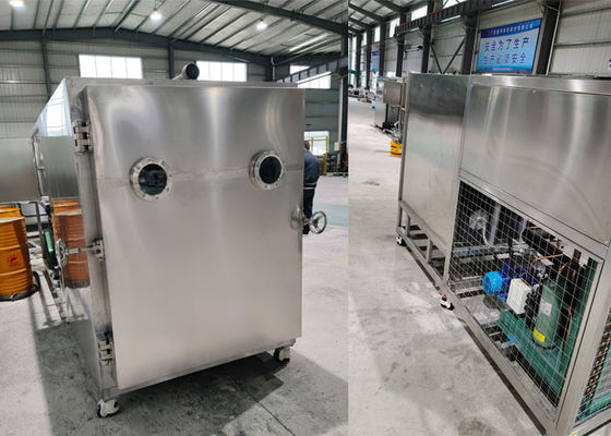 50kg / Batch Lyophilizer Freeze Dryer -50 ~ 80C Rentang suhu