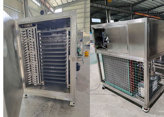 Industrial Lyophilizer Freeze Dryer Mesin Bitzer Sistem pendinginan