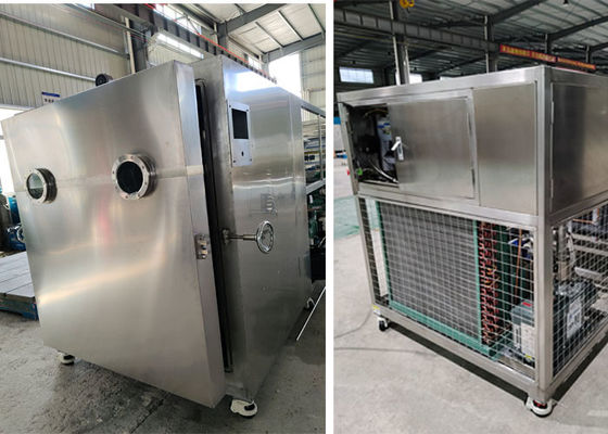 PLC dikendalikan Lyophilizer Freeze Dryer dengan 304 SUS vakum Chamber