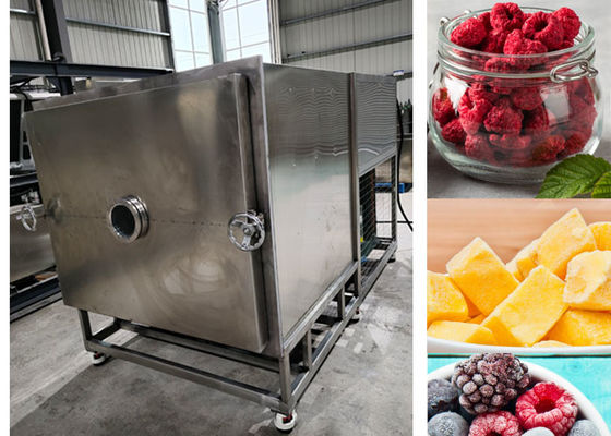 Mesin pengering makanan permen beku -40°C~80°C Kisaran suhu