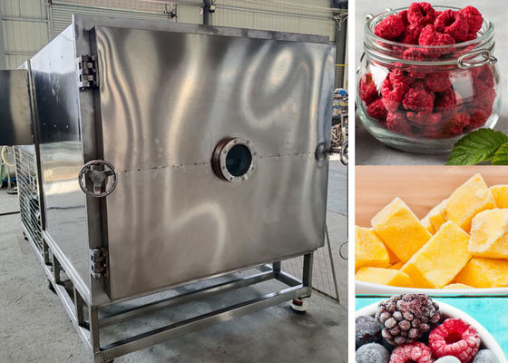 Mesin pengering beku industri dengan sistem pendingin