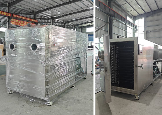 Makanan Buah Sayuran Freeze Dryer dengan Sistem Pendingin Bitzer
