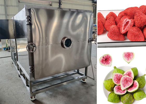 Pemanasan Makanan Listrik Mesin pengering beku vakum -40°C~-80°C Sistem Bitzer