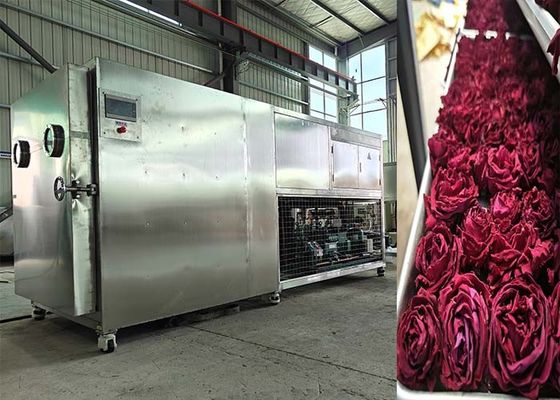 200Kg 500Kg Kapasitas Besar Lyophilizer Freeze Dryer Mesin
