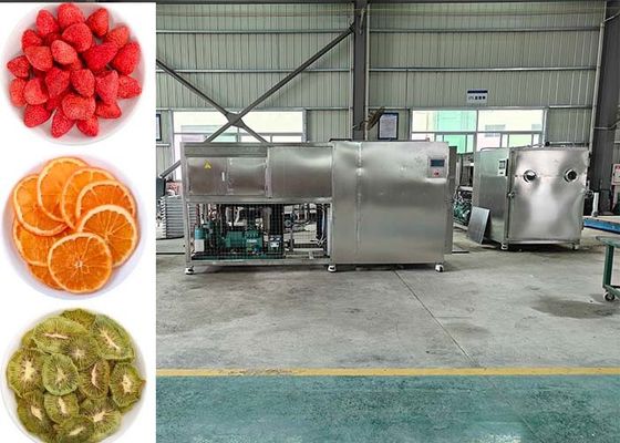 Air Dried Freeze Dryer 30 ~ 35kg/Lot Untuk Pengeringan Sayuran Buah