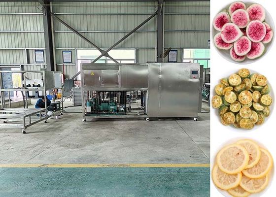 Air Cooling Food Lyophilizer Freeze Dryer Dengan -35 ~ 45 °C Condenser Uap