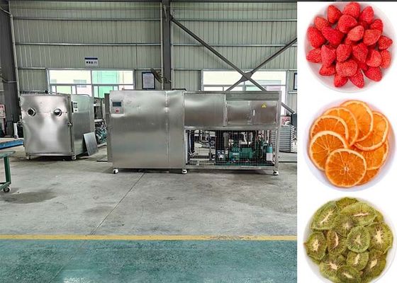 -50 ~ 80C Pemanasan Lyofilizer beku pengering dengan pendingin udara