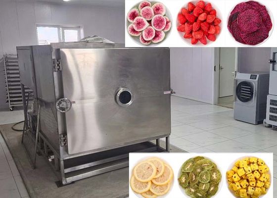 Automatic 35KW Electric Heating Silicon Vegetable Freeze Dryer dengan 18 ~ 22hrs Freeze Drying Time per batch