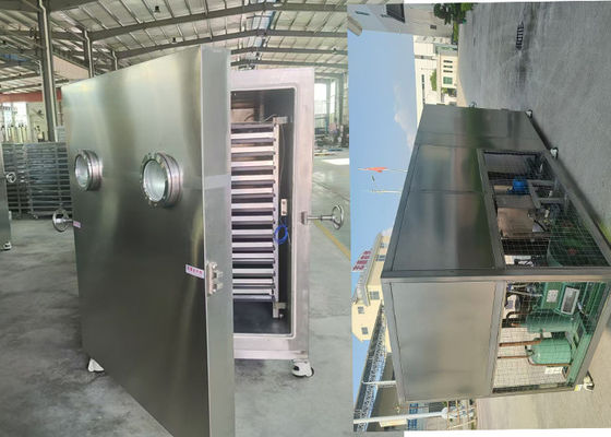 Pengering beku industri besar dengan sistem pendingin BITZER