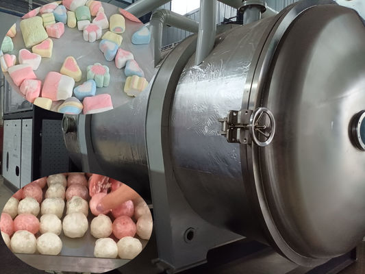 Air Cooling Industrial Freeze Dryer Pengeringan Untuk Industri Manufaktur Freeze Dry Candy