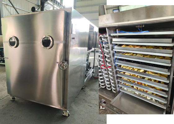 200Kg Makanan Vacuum Freeze Dryer 65KW Untuk Konservasi Makanan