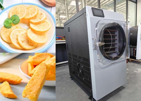 Pemanas listrik 304 stainless steel Food Freeze Dryer Untuk penggunaan rumah