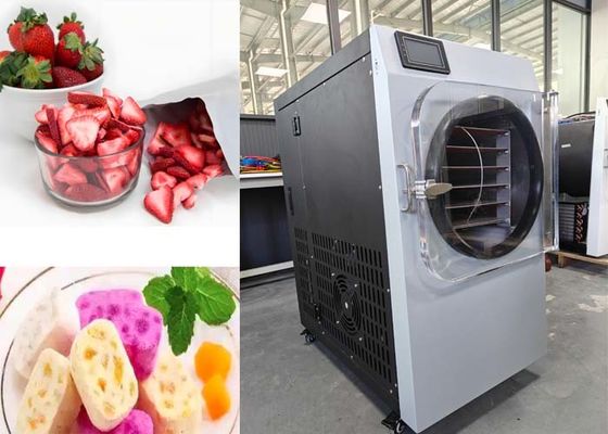 220V 20-25kg Kapasitas Freeze Dry Machine Untuk Rumah