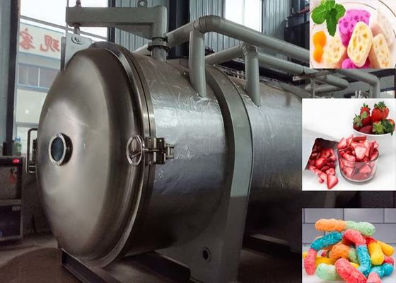 Pengering beku industri yang dikendalikan dari jarak jauh untuk berbagai industri
