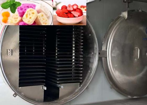 Pengering beku industri berkapasitas tinggi 1000kg/lomba 13Pa Tingkat vakum