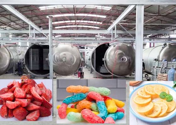 Mesin pengering beku industri yang kuat dengan modus operasi otomatis