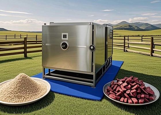 Industrial Food Freeze Dryer Lyophilizer Kapasitas Tinggi untuk Pengolahan Makanan