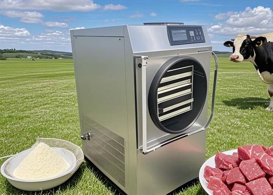 4Kg Home Food Freeze Dryer Mesin Lyophilizer Vakum Otomatis Kecil