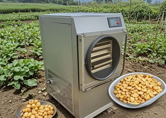 Industri Freeze Dryer Untuk Permen Jus Buah Susu Makanan Lyophilization