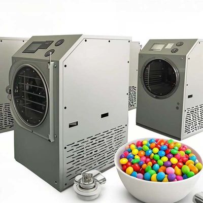 Smart Control Candy Freeze Dryer Penggunaan Rumah 6KG 10KG 20KG Kapasitas Tiga Jam