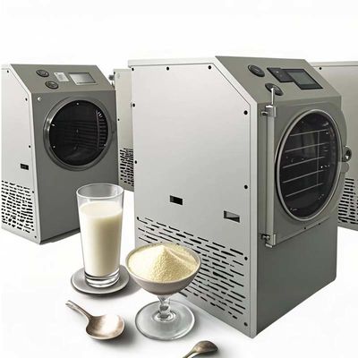 Komersial Grade Rumah Freeze Dryer Untuk Susu Sayuran Buah Makanan Dehydrator